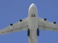 Plane landing gear Royalty Free Stock Photo