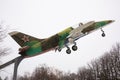 Plane-monument L-39 Albatross in the city of Balashov