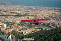 Barcelona, Spain - A plane ride in Tibidabo Amusement Park