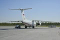 Plane on the runway