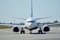 Plane SP-RSA - Boeing 737-8AS - Ryanair Sun preparing to take off.