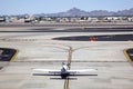 Plane on Taxiway Royalty Free Stock Photo