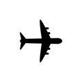 plane vector graphic design illustration.icon logo design elements Royalty Free Stock Photo