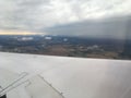 Plane view of a landscape
