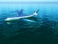 Plane In Water