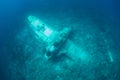 Plane Wreckage Underwater