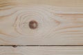 Planed pine Board with knots Royalty Free Stock Photo