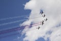 Planes on army parade on May 3, 2019 in Warsaw, Poland