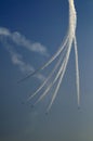 Planes at an aviatic show Royalty Free Stock Photo