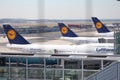 Planes at Frankfurt Airport