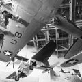 Planes in National WWII Museum Royalty Free Stock Photo