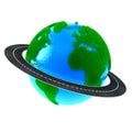 The planet Royalty Free Stock Photo