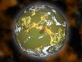 Planet. Royalty Free Stock Photo