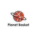 planet basketball logo template