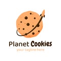 Planet cookie logo.