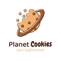 Planet cookie logo.