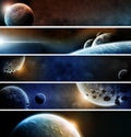 Planet Eart Apocalypse pack Royalty Free Stock Photo
