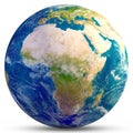 Planet Earth - Africa Royalty Free Stock Photo