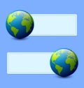 Planet Earth banners