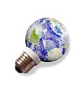 Planet Earth. Eco Energy concept Royalty Free Stock Photo