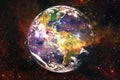 Planet Earth. Elements of this image furnished by NASA