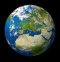 Planet Earth featuring Europe and European union