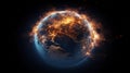 Planet Earth on Fire: The Urgency of Combating Climate Change, Generative AI