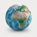 Planet Earth globe. Europe, Africa and Middle East Royalty Free Stock Photo