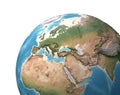 Planet Earth globe Royalty Free Stock Photo