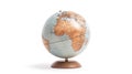Planet earth globe view from space showing realistic earth surface and world map as in outer space point of view png isolated