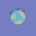 Planet Earth. Happy Earth day