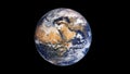Planet Earth High Definition - 3D Render Royalty Free Stock Photo