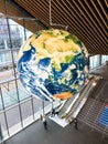 Planet Earth inside the Vancouver Convention Center, British Columbia