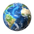 Planet Earth isolated Royalty Free Stock Photo