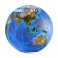 Planet Earth landforms Royalty Free Stock Photo