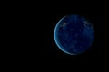 Planet Earth  at night from space. Elements of this image were furnished by NASA Royalty Free Stock Photo