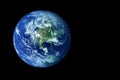 Planet Earth from space. Elements of this image were furnished by NASA Royalty Free Stock Photo