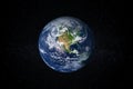Planet Earth in space Royalty Free Stock Photo
