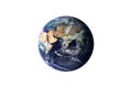 Planet Earth in space Royalty Free Stock Photo