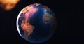 Planet Earth warming up concept Royalty Free Stock Photo
