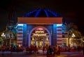 Planet Hollywood Lit At Night, Disney Springs