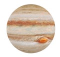 Planet Jupiter Isolated