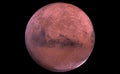 Planet Mars. The red planet. Elements of this image were furnished by NASA