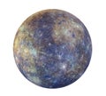 Planet Mercury Isolated Royalty Free Stock Photo