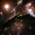 Planet Nebula Royalty Free Stock Photo