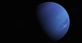 Planet Neptune in outer space