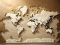 Planet Patterns: Abstract World Map Artistry