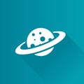 Metro Icon - Planet Saturn