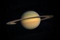 Planet Saturn in space Royalty Free Stock Photo