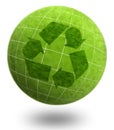Planet series ecology recycle Royalty Free Stock Photo
